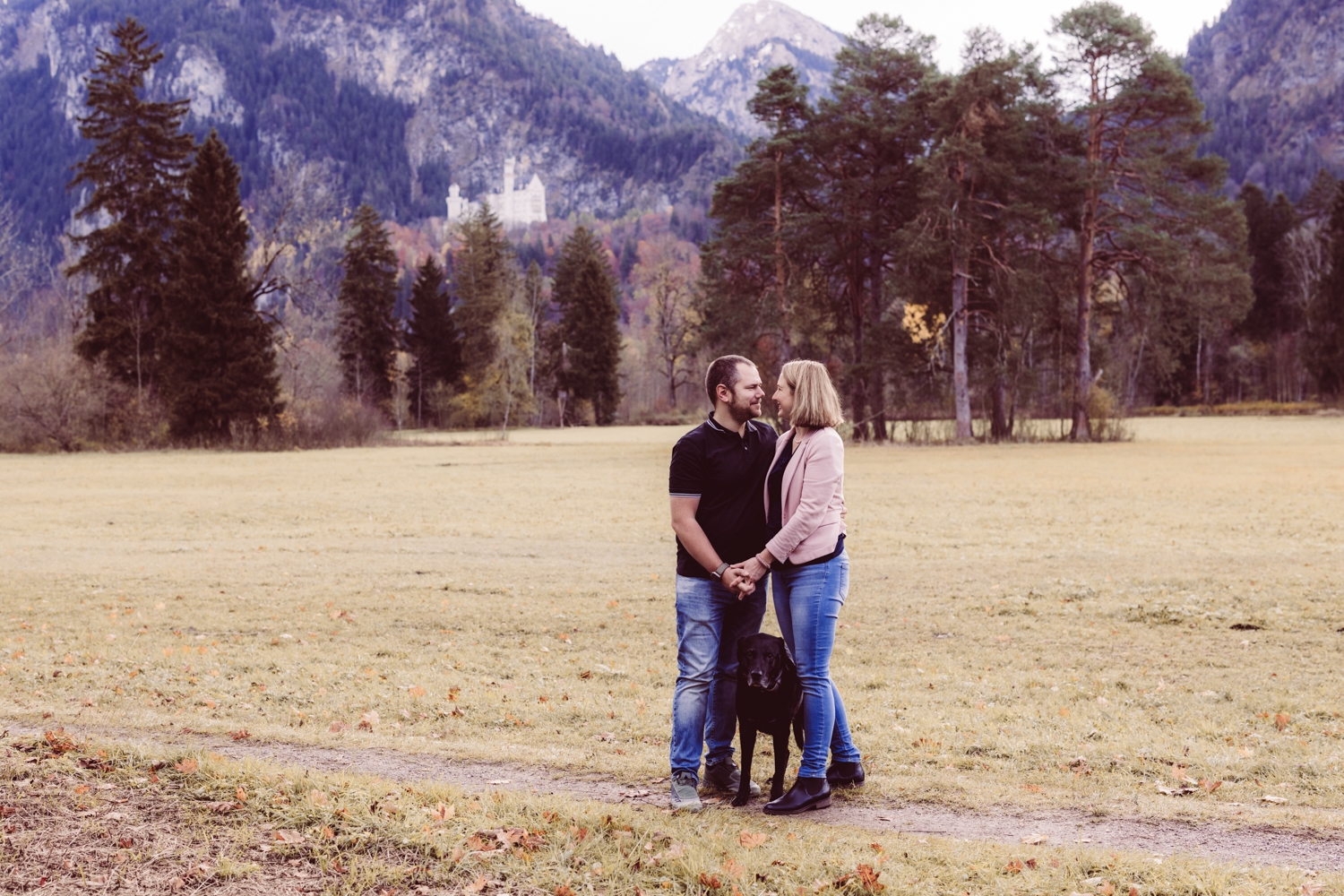 Paarshooting-mit-Hund_Schwangau_Füssen