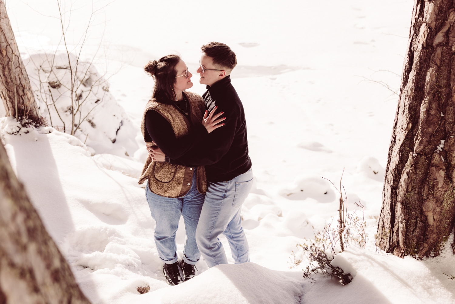 Heiratsantrag_Fotoshooting_Eibsee_Zugspitze_lesbisches-Paar-8