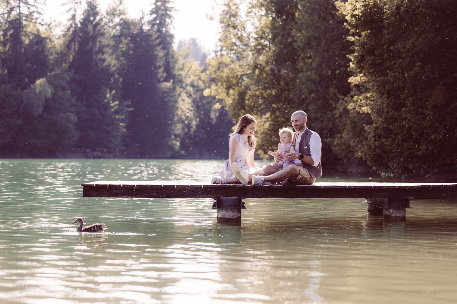 Familien-Fotoshooting am Forggensee