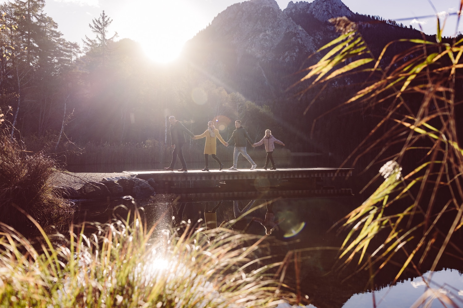  Familien-Fotoshooting in F&uuml;ssen