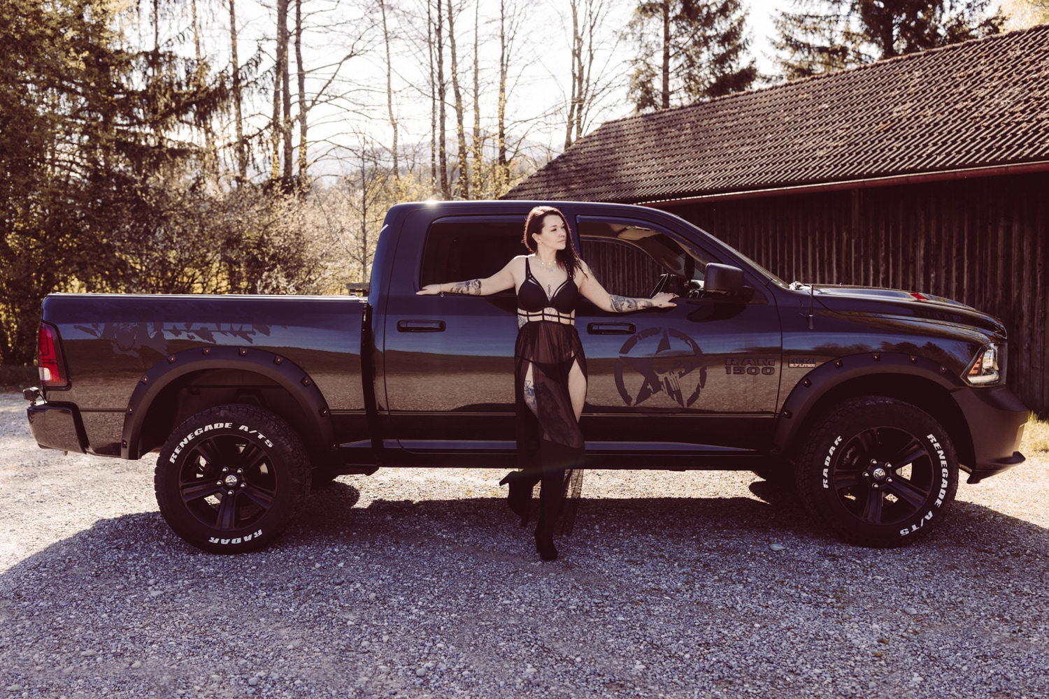  Boudoirshooting mit Auto