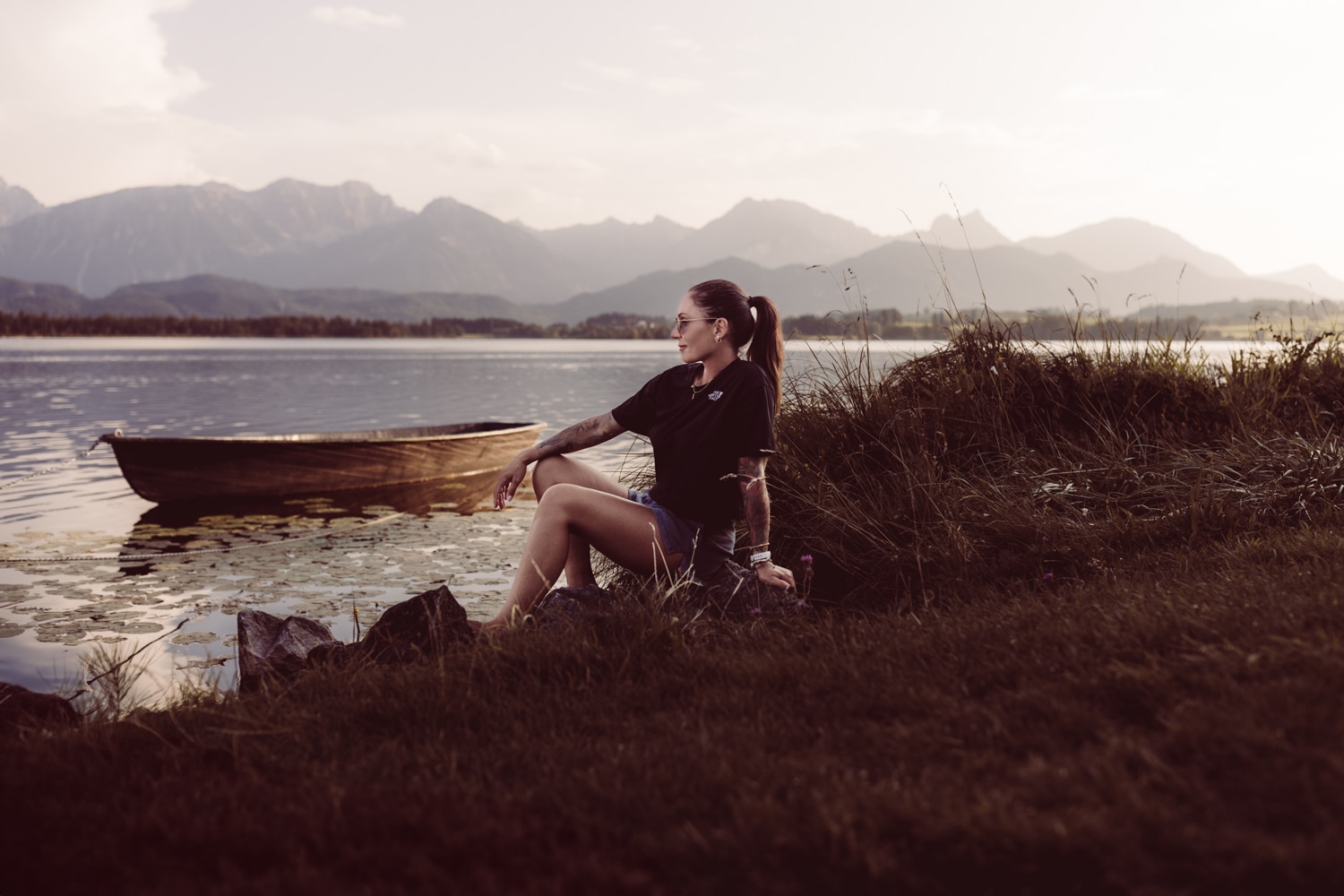 Portraitshooting am Hopfensee Fotografin