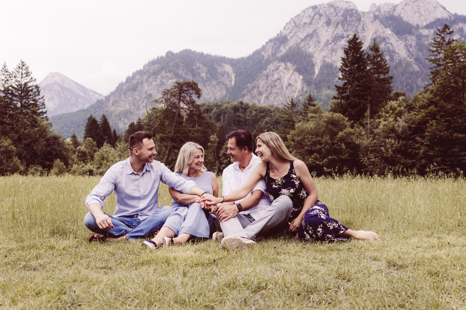  Familien-Fotoshooting im Allgäu