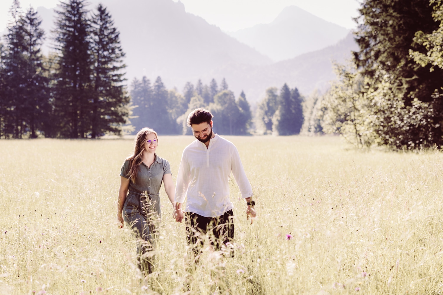 Paarshooting mit Heiratsantrag in Schwangau