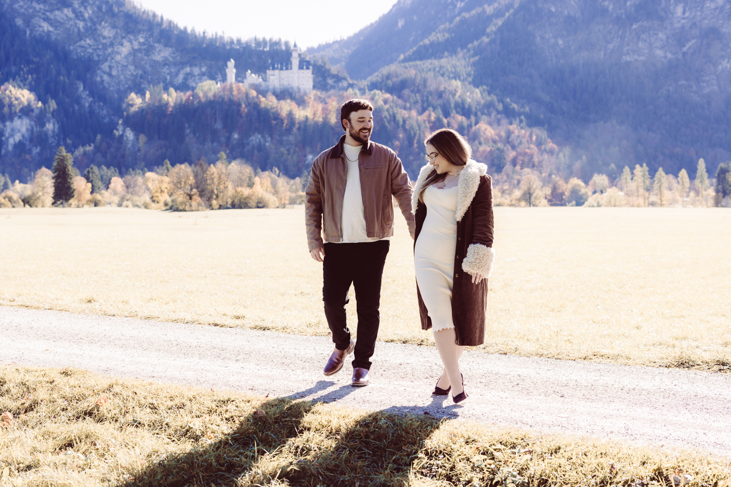Surprise Proposal Photoshoot with a View of Neuschwanstein Castle