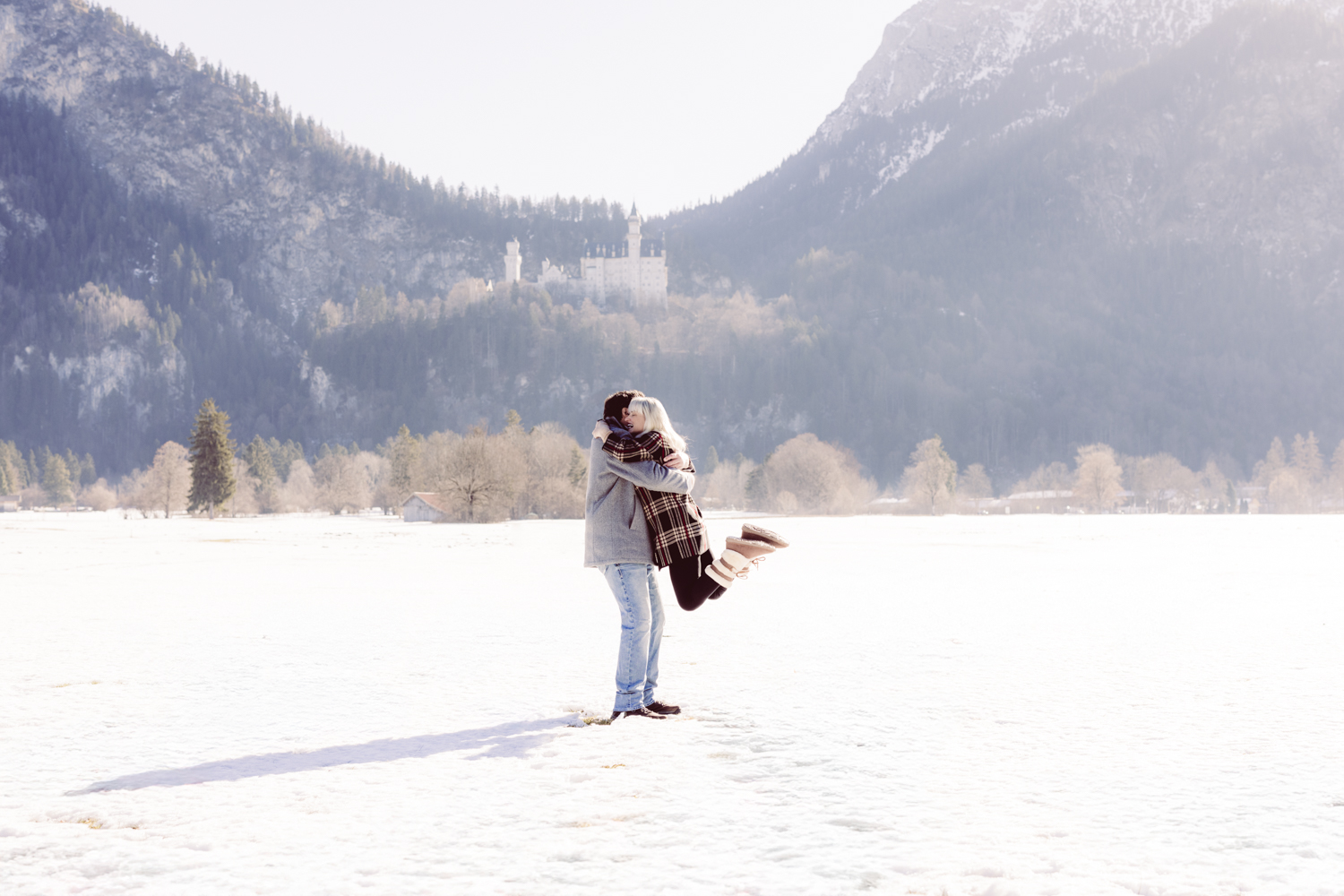 Engagement Photoshooting in Bavaria with Neuschwanstein Castle