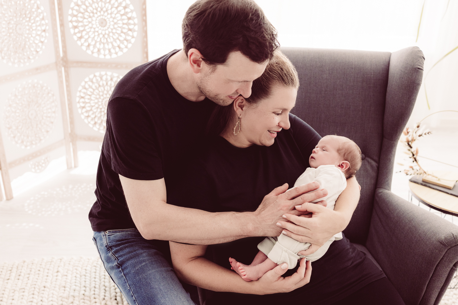 Nat&uuml;rliche Baby- und Familienfotografie im Allg&auml;u